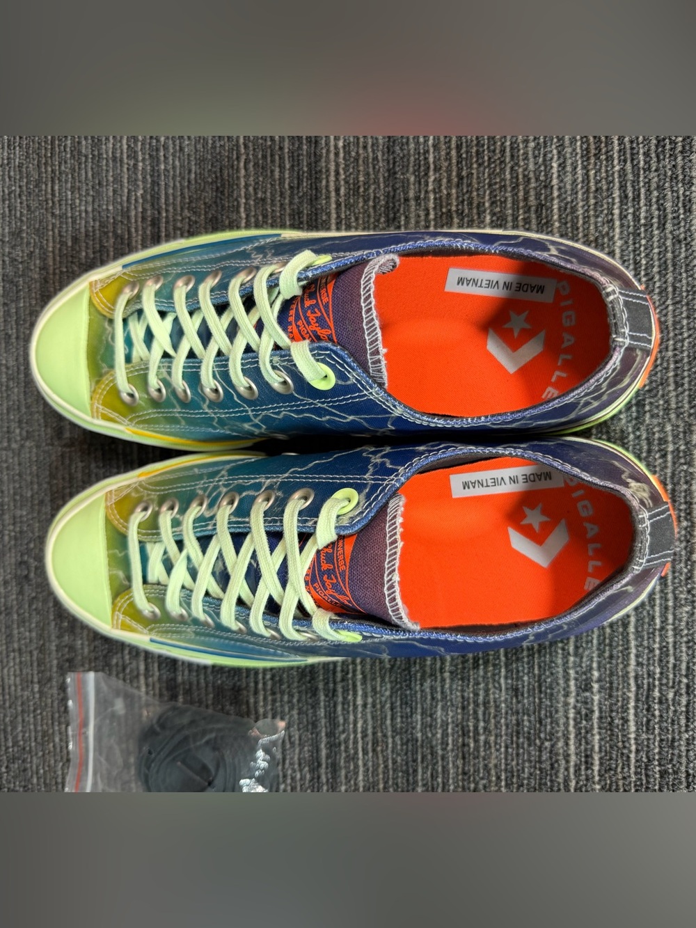 Converse Pigalle x Chuck 70 low ‘Lightning Storm’ Unisex Men’s 9.5 Women’s 11.5 - Picture 5 of 11